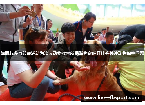 陈雨菲参与公益活动为流浪动物收容所捐赠物资呼吁社会关注动物保护问题