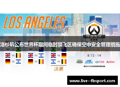 洛杉矶公布世界杯期间临时禁飞区确保空中安全管理措施 洛杉矶公布世界杯期间临时禁飞区确保空中安全管理措施